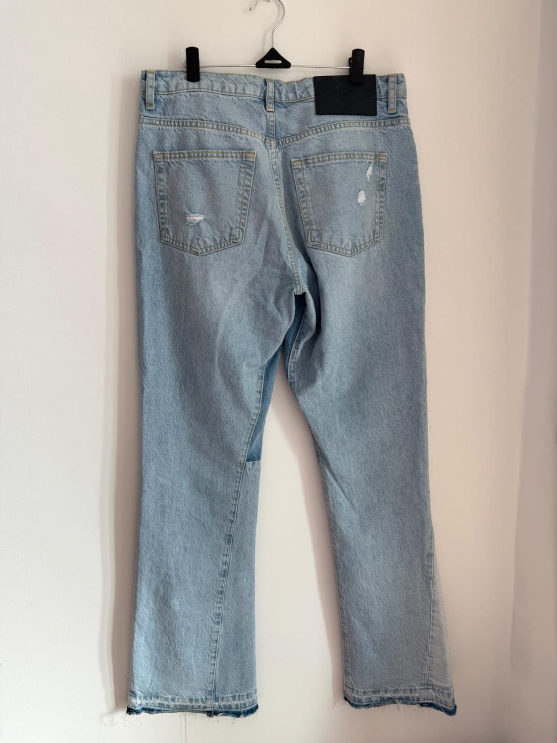 RIPPED PATCHWORK JEANS - Image 2