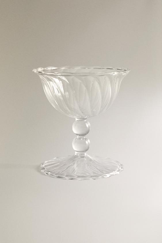 WAVY BOROSILICATE SHOT GLASS