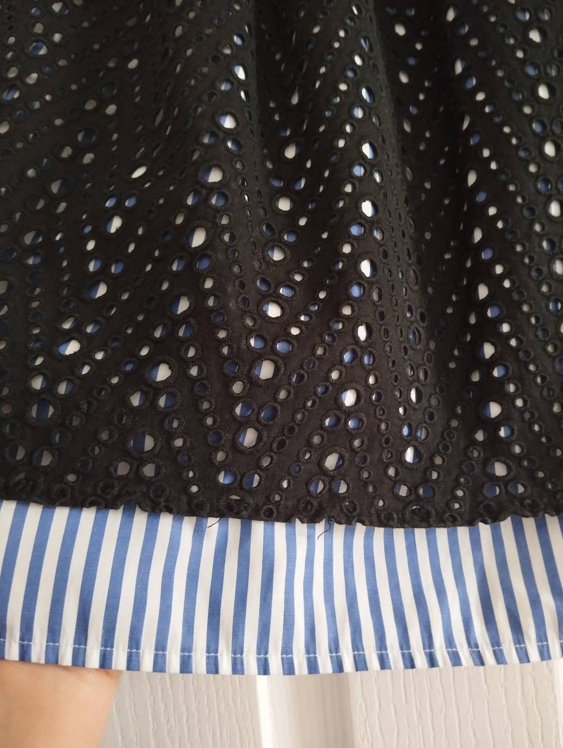 CONTRASTING EMBROIDERED SKIRT - Image 3