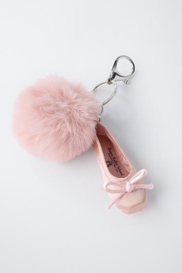 PORTE-CLÉS BASKET BALLET - Rose pâle de Zara - Image 2