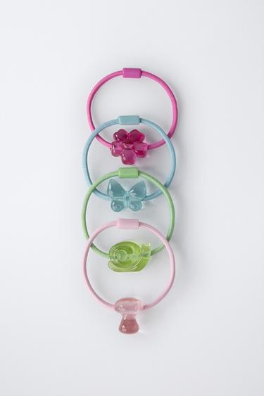 PACK CUATRO COLETEROS FORMAS - Rosa de Zara - Imagen 0