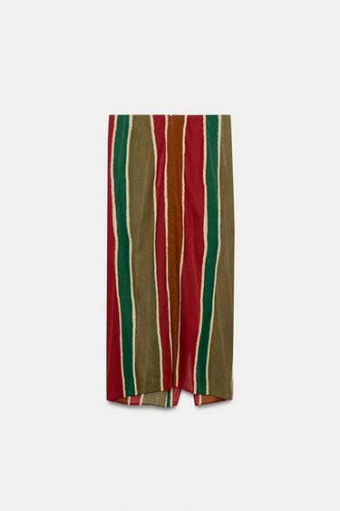 STRIPED PAREO - Multicoloured by Zara - Image 4