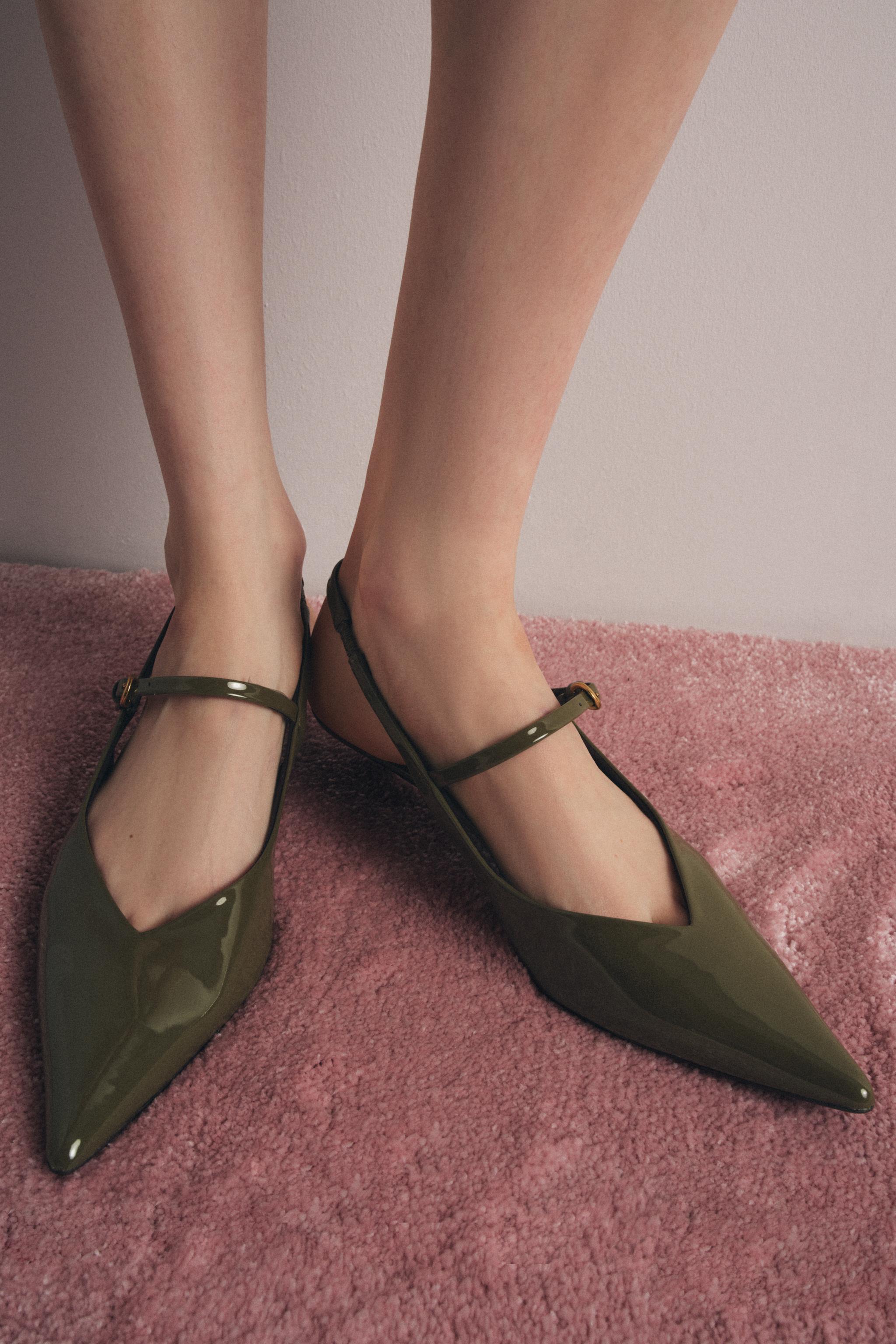 STRAPPY SLINGBACK HEELS