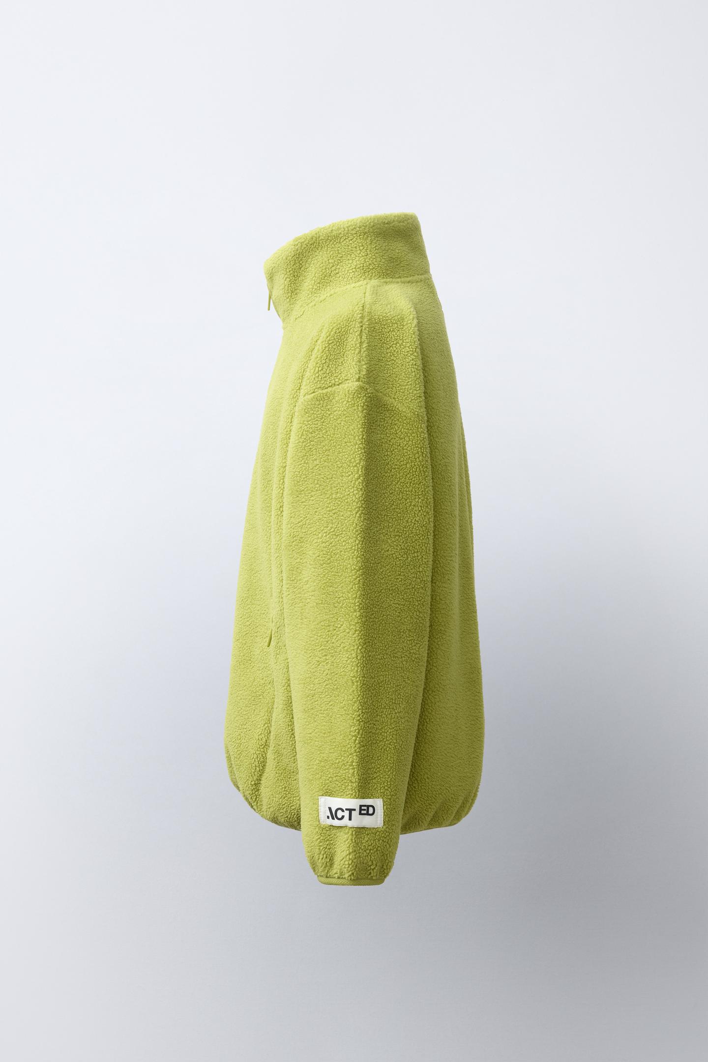 Детская толстовка Zara Sporty Fleece, цвет: Зелёный — фото 3