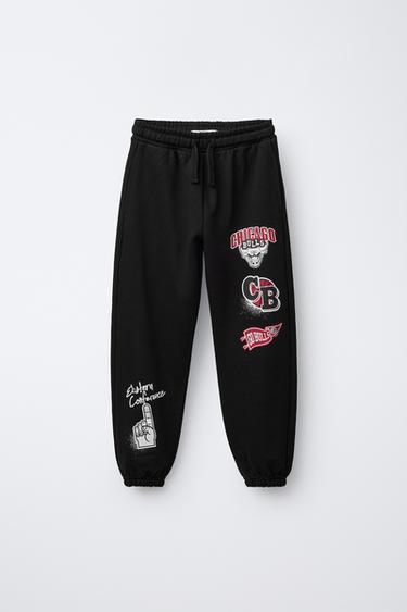 بنطلون رياضي CHICAGO BULLS NBA - أسود by Zara