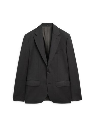 Zara 100% cool wool suit blazer - Anthracite Gray