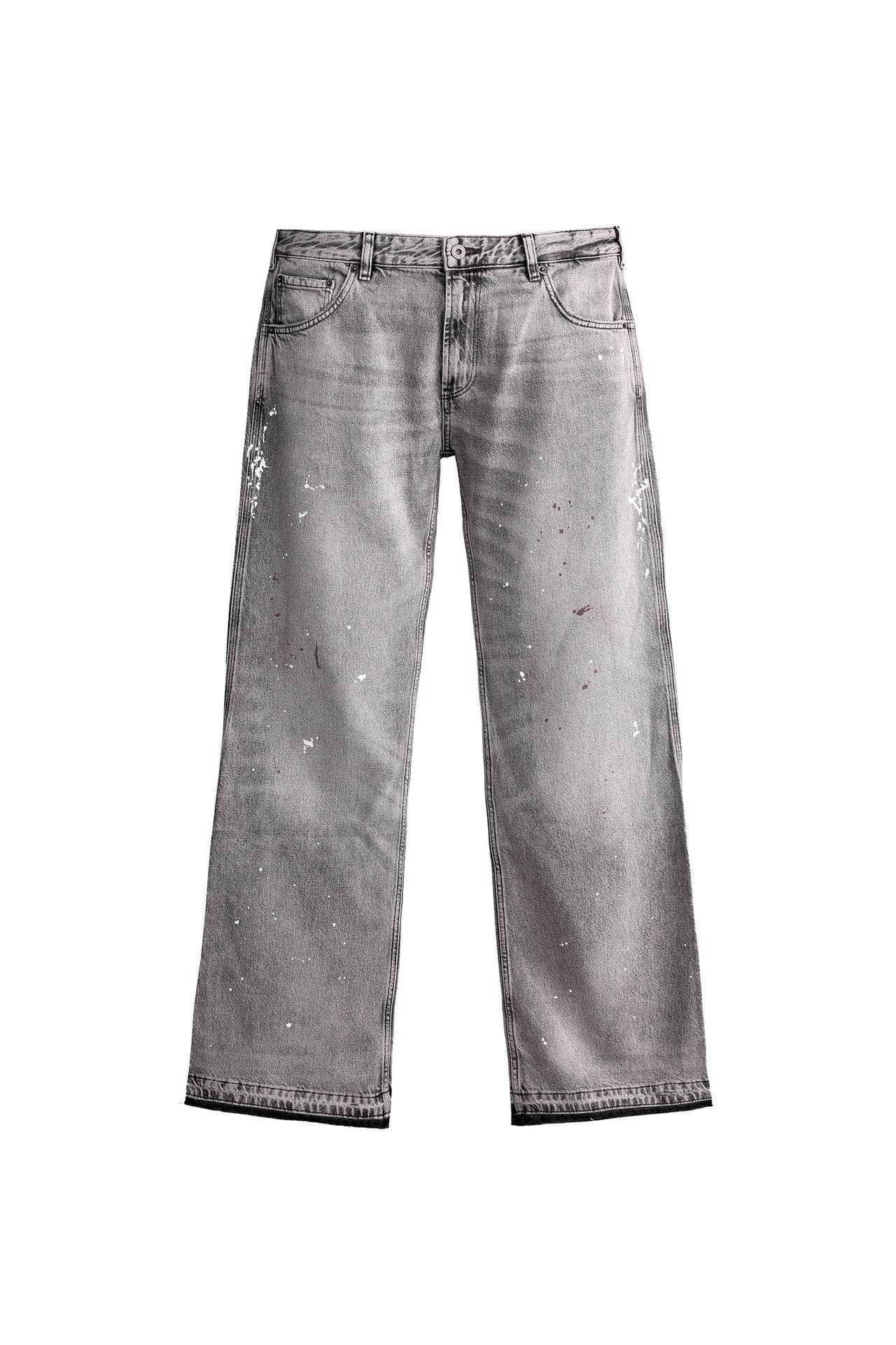 ДЖИНСЫ BOOTCUT С НИЗКОЙ ПОСАДКОЙ И РАЗРЕЗАМИ