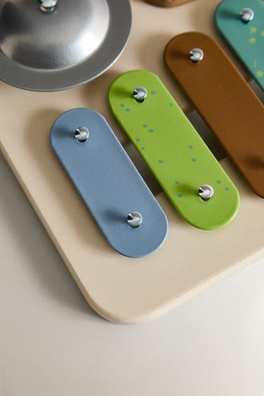 CHILDREN'S TOY XYLOPHONE INSTRUMENT - Ecru by Zara - Image 2