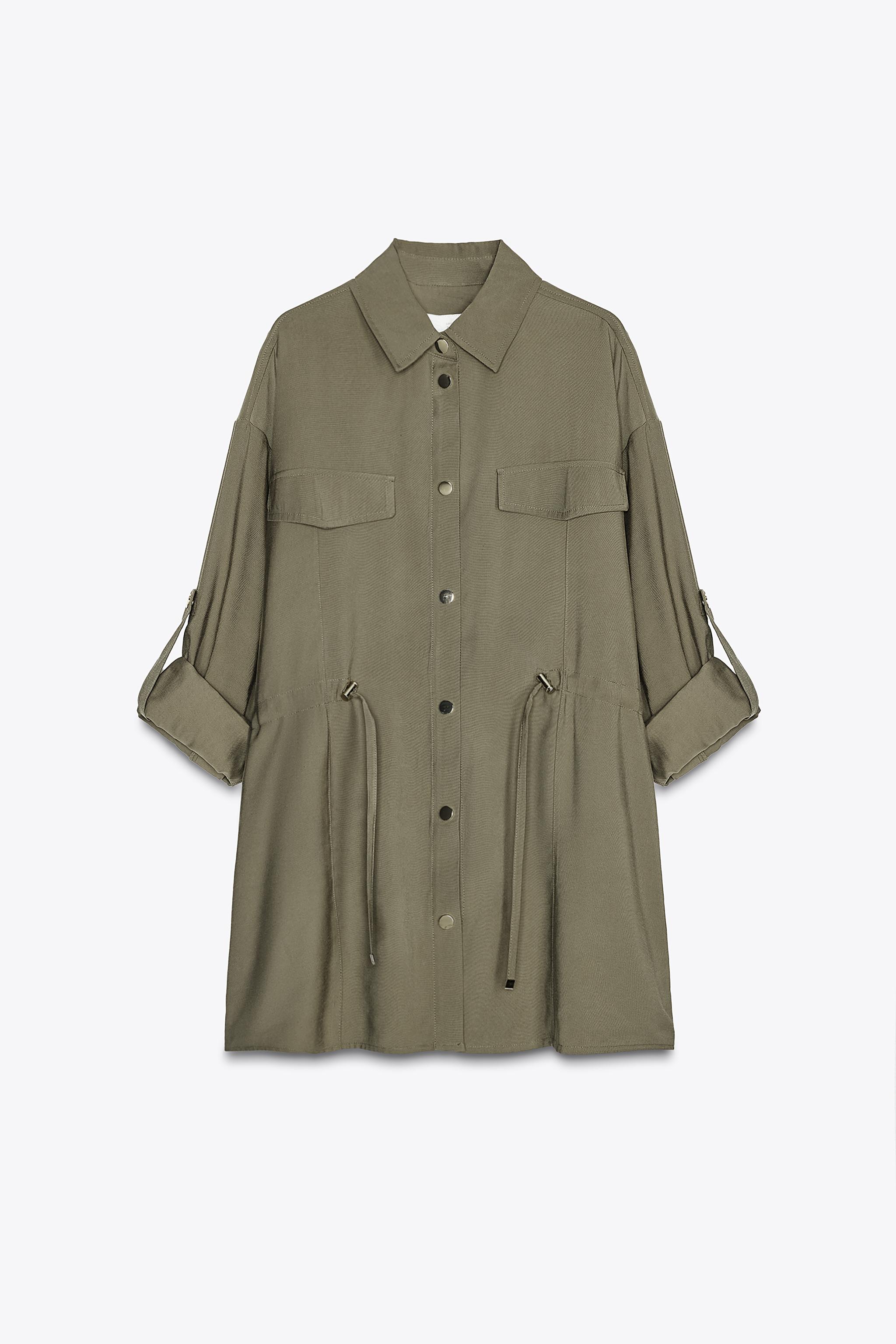 SAFARI OVERSHIRT - Khaki | ZARA United States