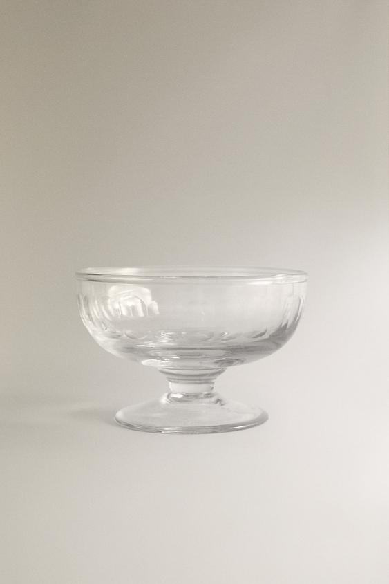 CUT GLASS ICE CREAM CUP