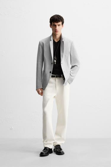 Zara Gri - SLIM FIT RAHAT BLAZER