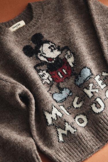 MICKEY MOUSE ©DISNEY SWEATER - Brown / Taupe by Zara - Image 4