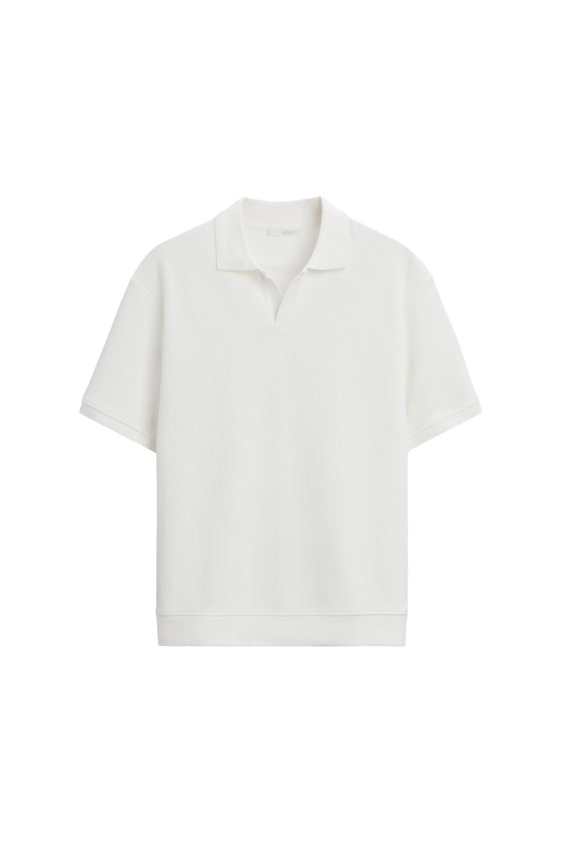VERTICAL TEXTURED POLO - Image 6