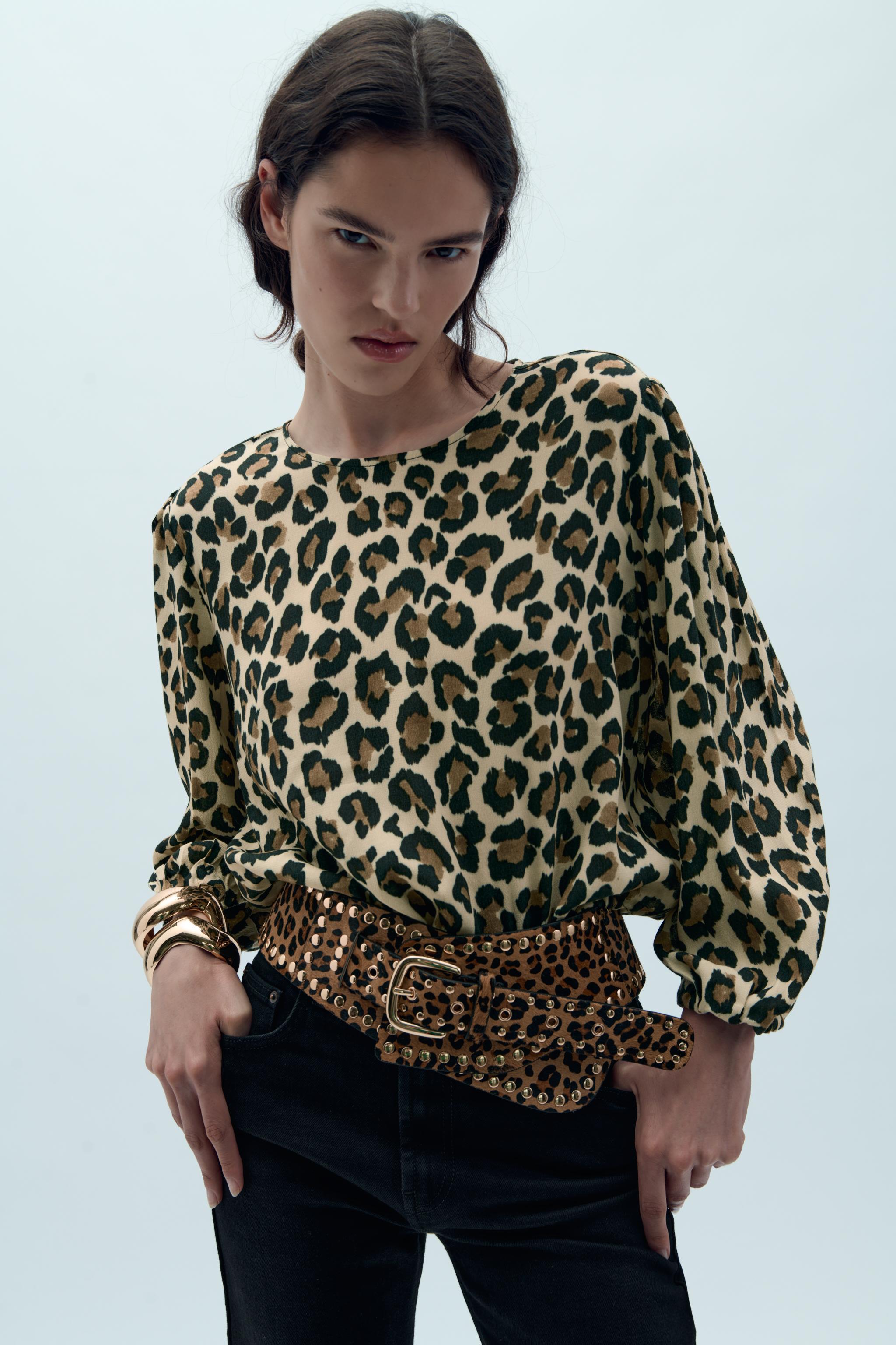 ZW COLLECTION ANIMAL PRINT TOP