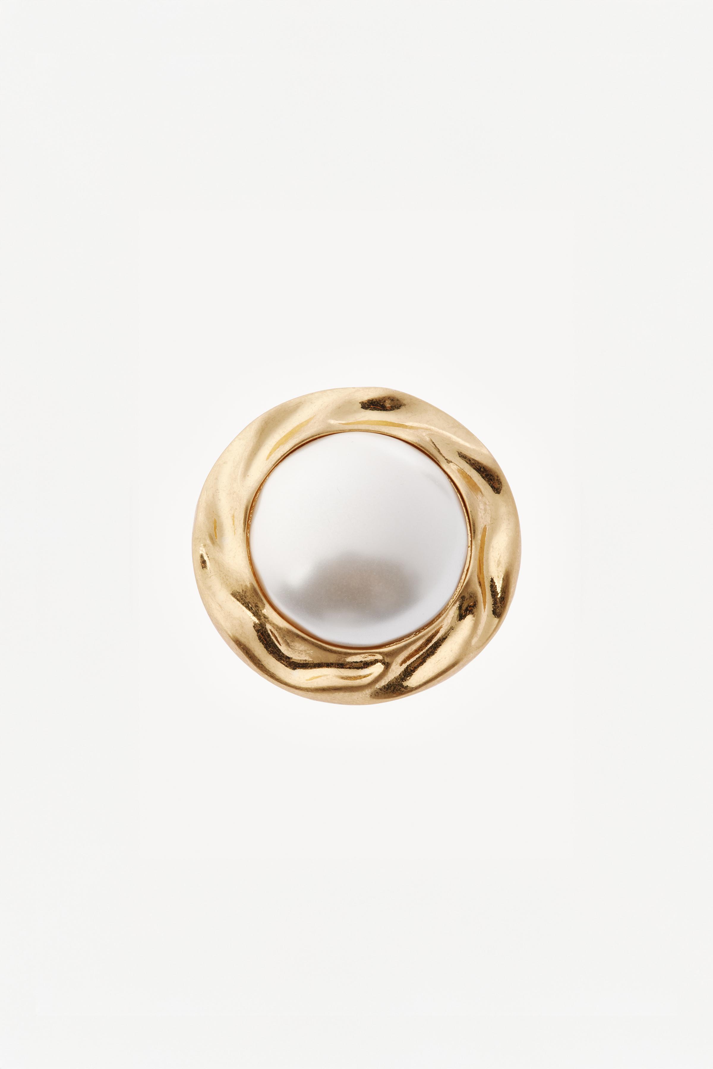 WILLY CHAVARRIA X ZARA MAXI PEARL EARRINGS