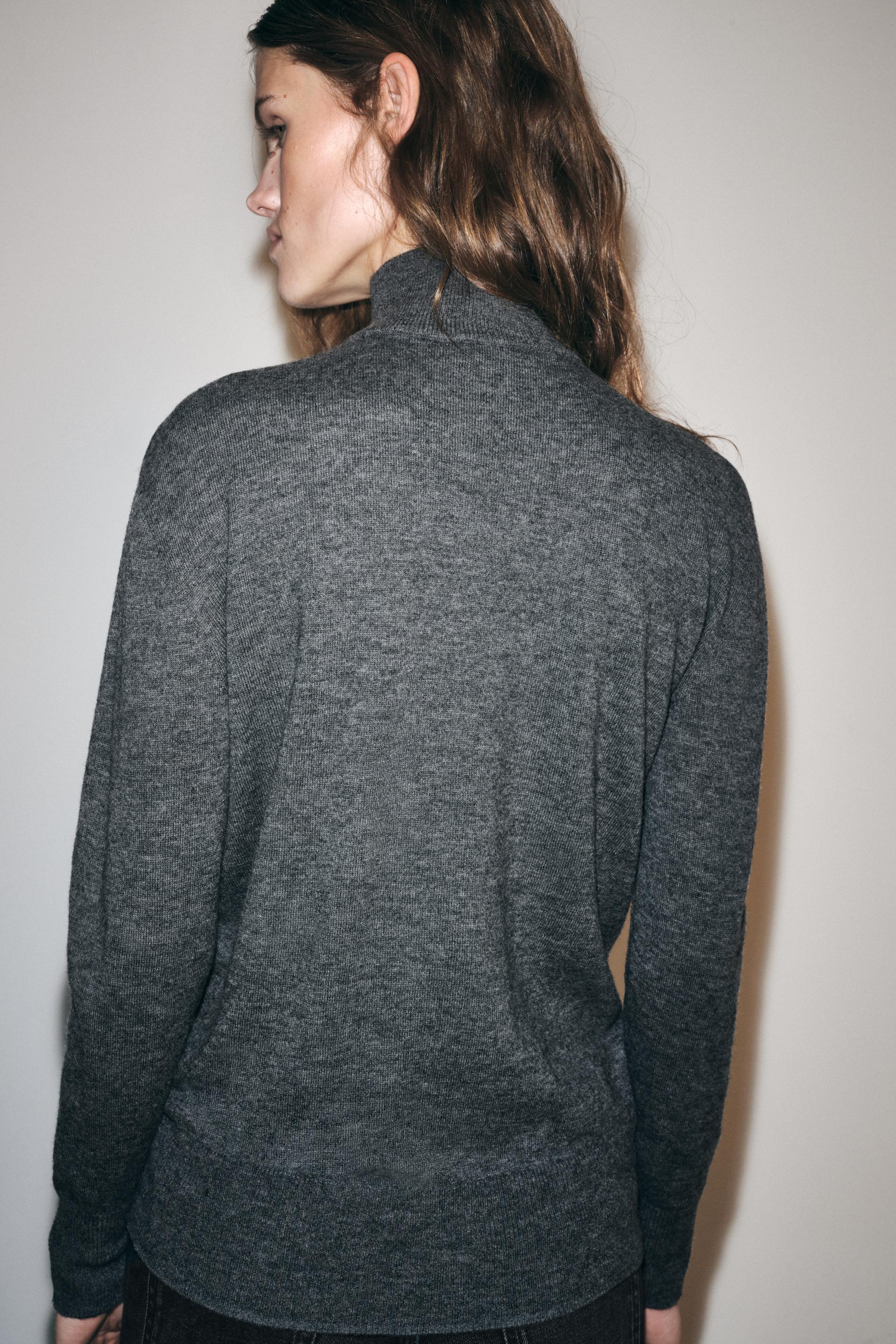 100% EXTRA-SOFT WOOL SWEATER thumbnail 3