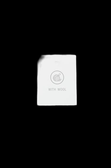 SOFT WOOL KNIT SWEATER - Bluish by Zara