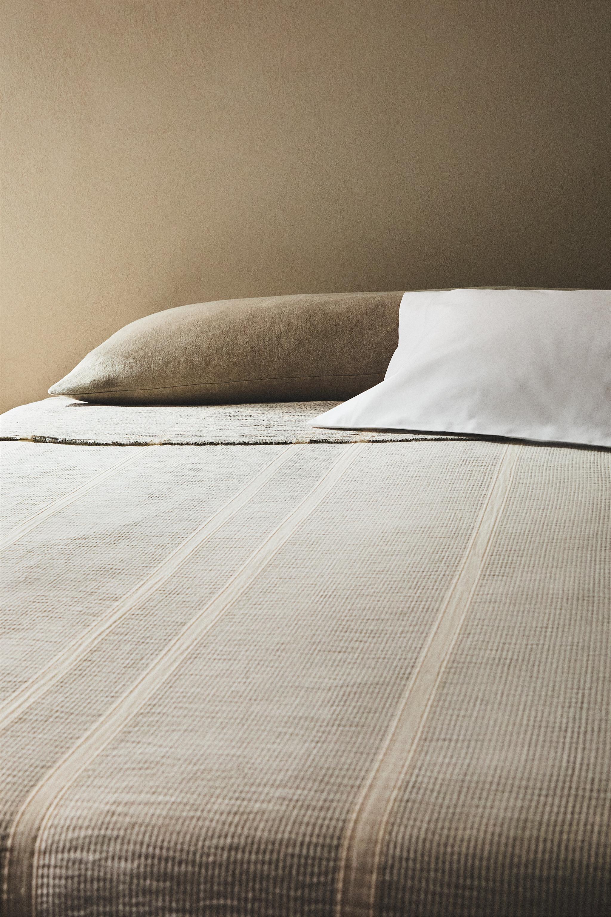 未使用】ZARA HOME ベッドカバー ベッドスプレッド マルチカバー