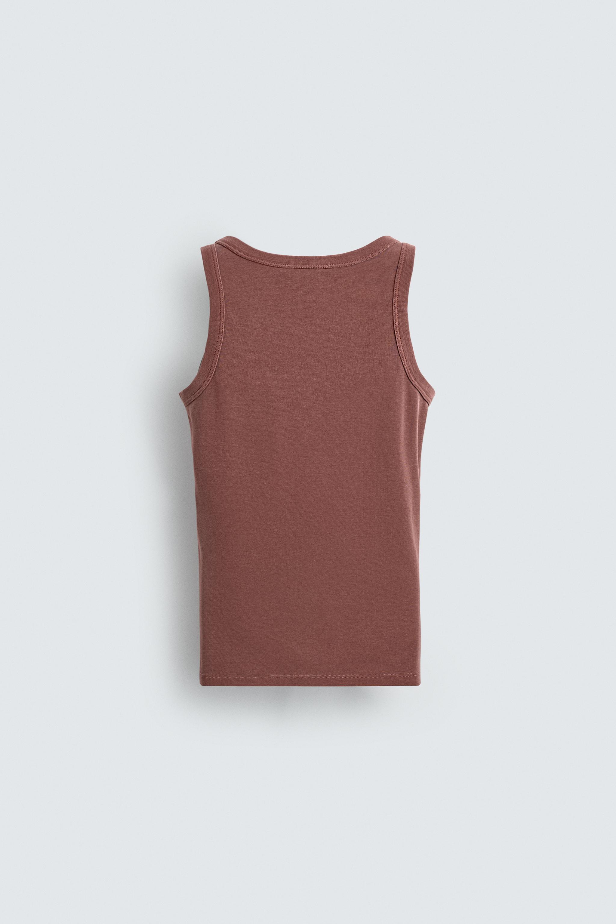 WASHED TANK T-SHIRT
