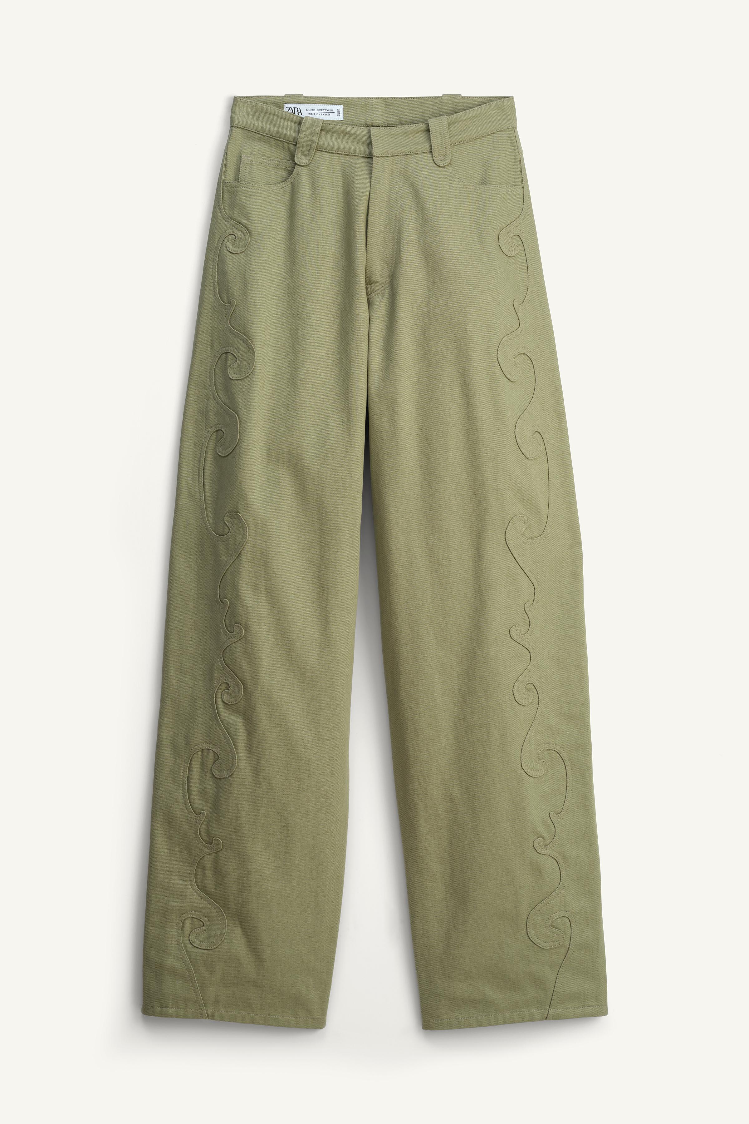 LIMITED EDITION サイドディテールパンツ - サルビアグリーン