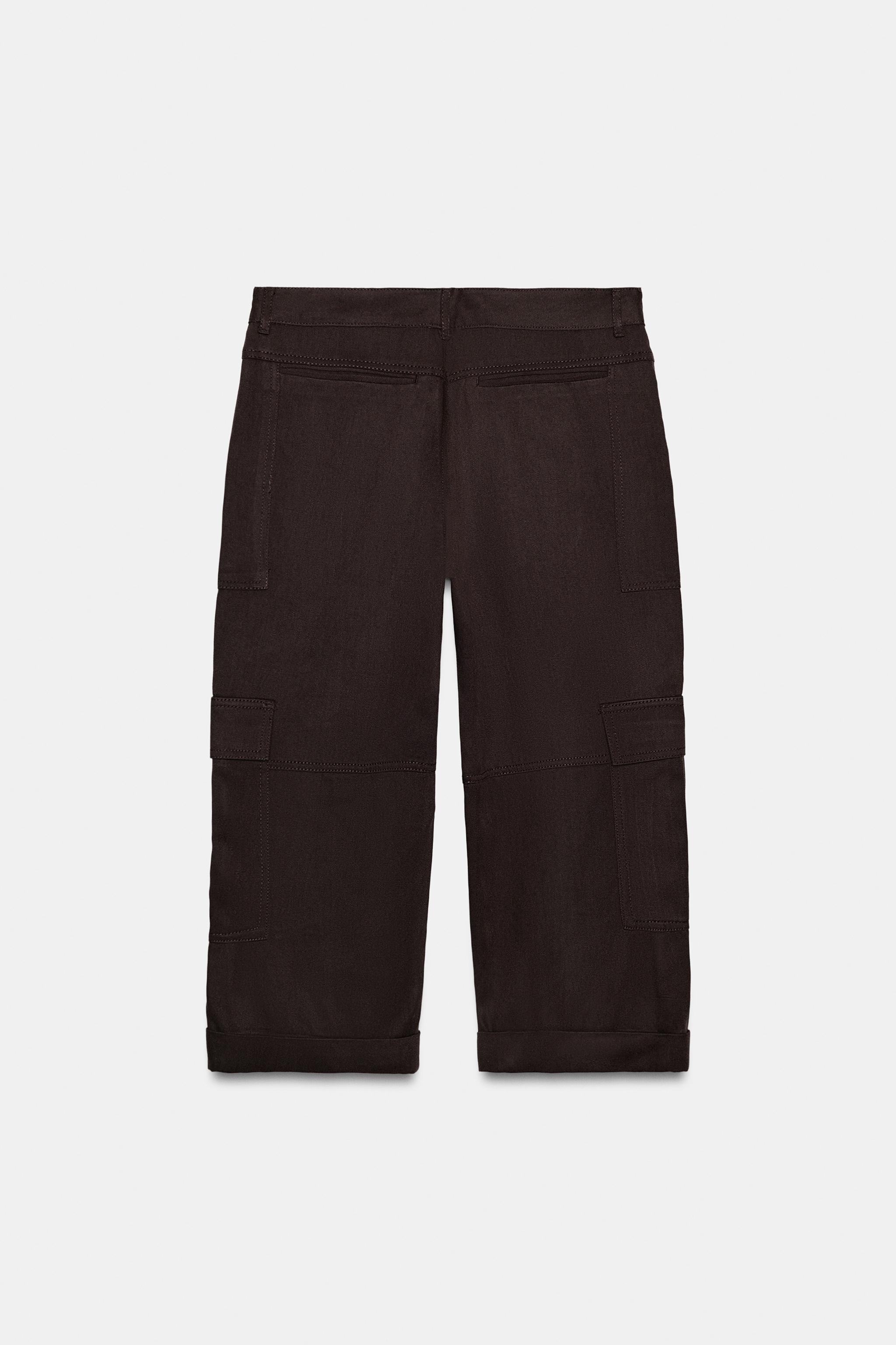 PANTALON CARGO CAPRI