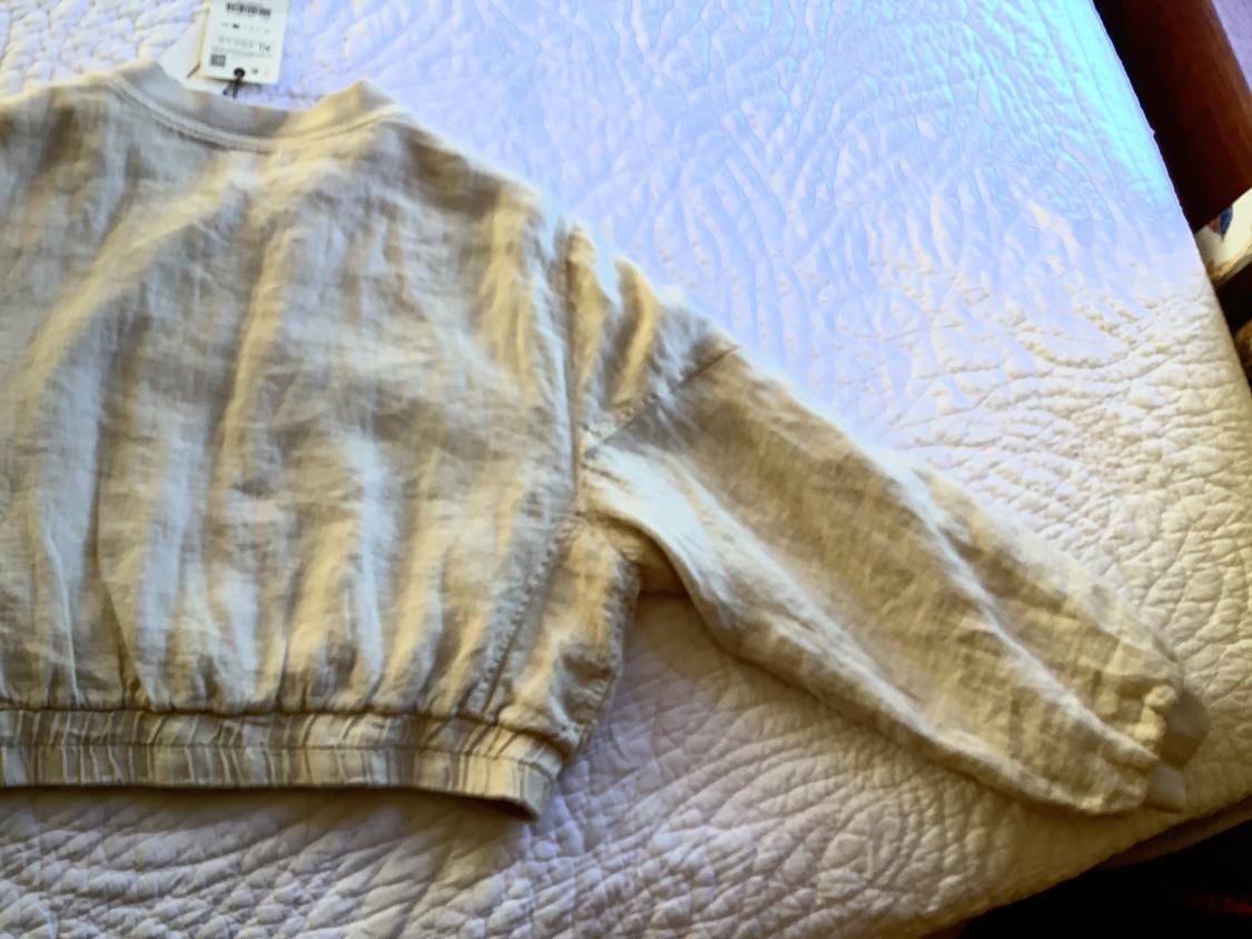 LINEN BOMBER JACKET WITH POCKETS - Image 8
