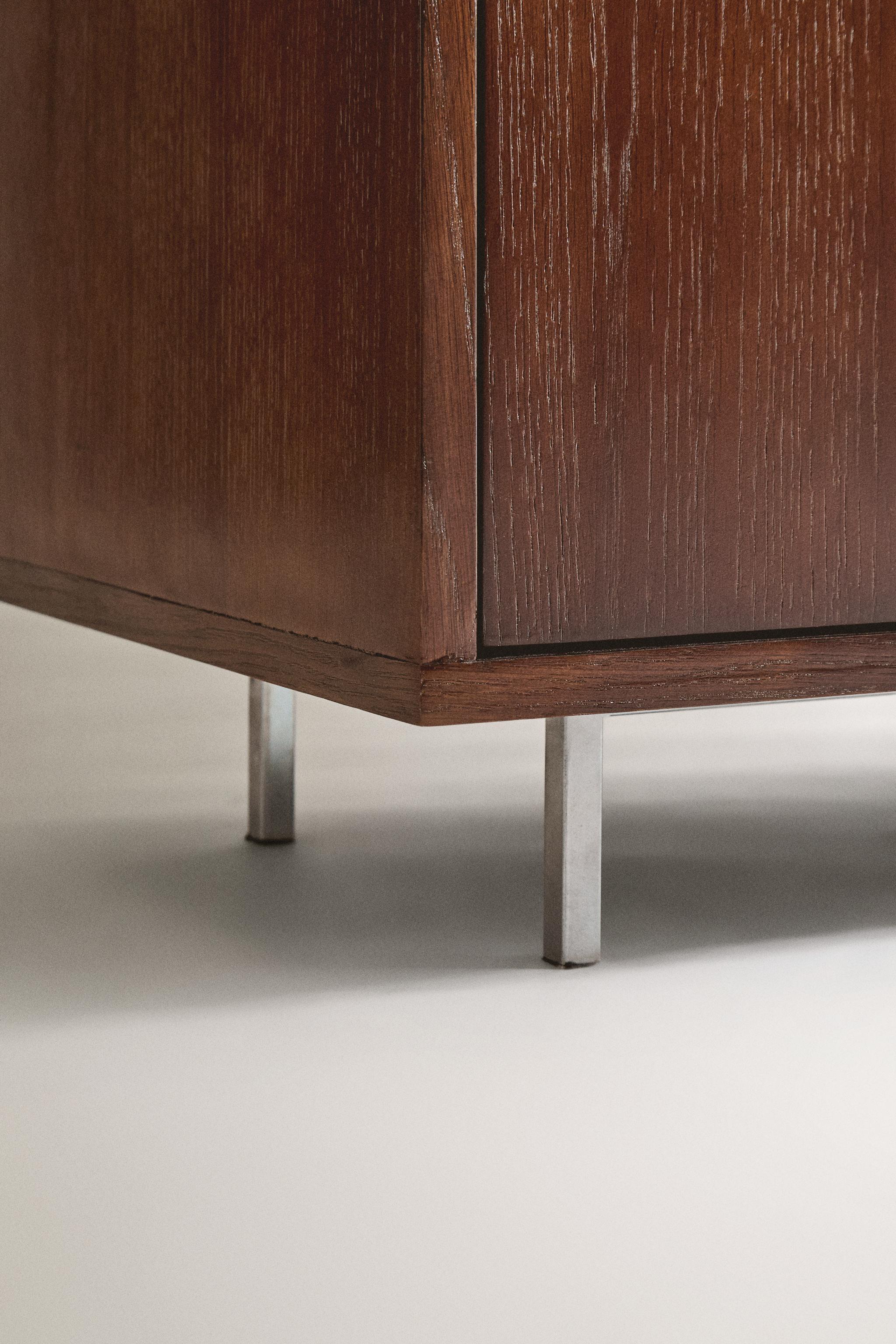 WOODEN STORAGE UNIT - Brown | ZARA United States