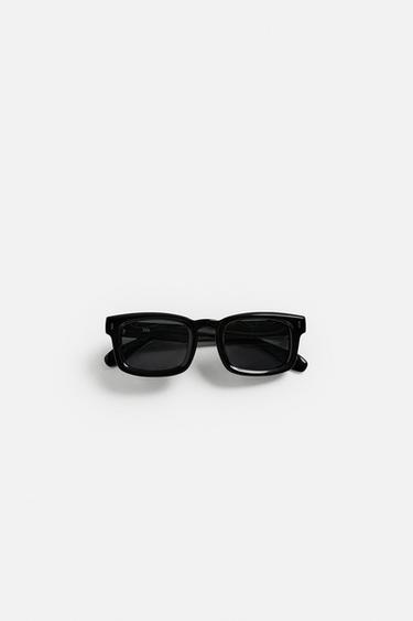 Zara RECTANGULAR SUNGLASSES - Black