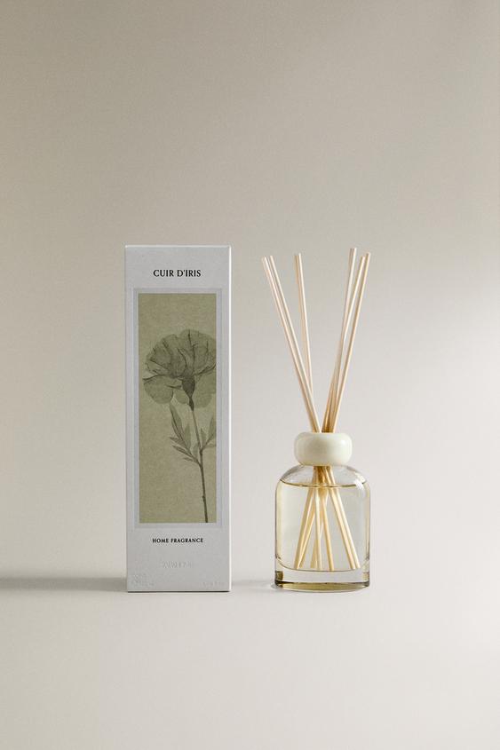 (4.06 oz) CUIR D'IRIS SCENTED REED DIFFUSER - Light green | ZARA Mexico