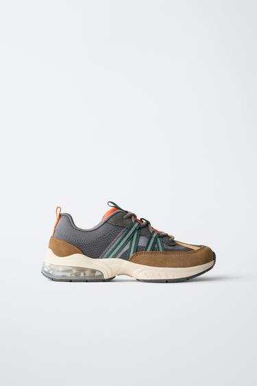 TENNIS À PIÈCES - Marron de Zara