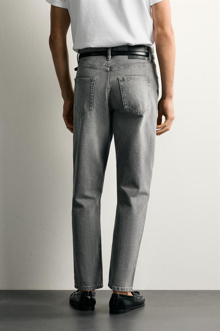 Jeans de corte entallado y cónico 3