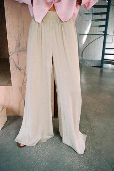 PANTALÓN FLUIDO ANCHO - Cava de Zara
