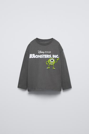 MIKE & SULLEY © DISNEY PIXAR EMBOSSED T-SHIRT - Anthracite grey by Zara