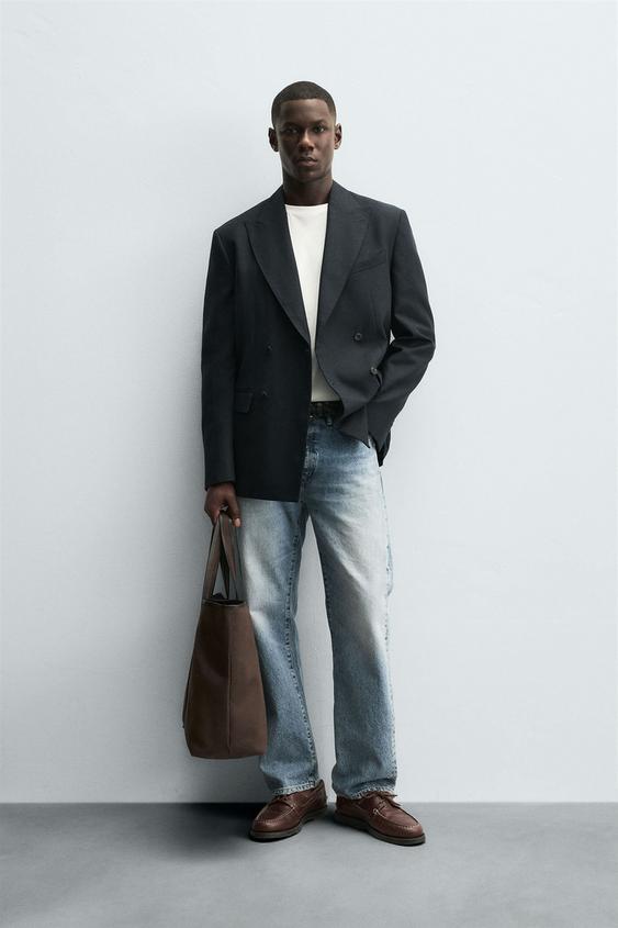 DOUBLE BREASTED BLAZER