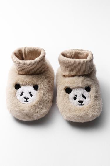 PANDA SLIPPER - Ecru White by Zara