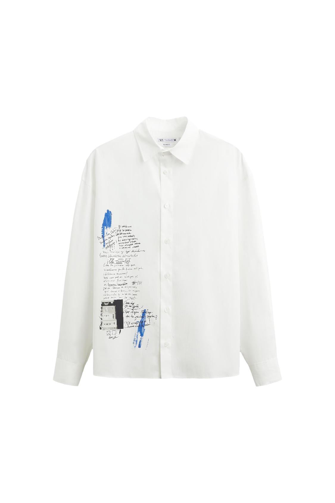 CAMISA ESTAMPADO TEXTOS - Image 4