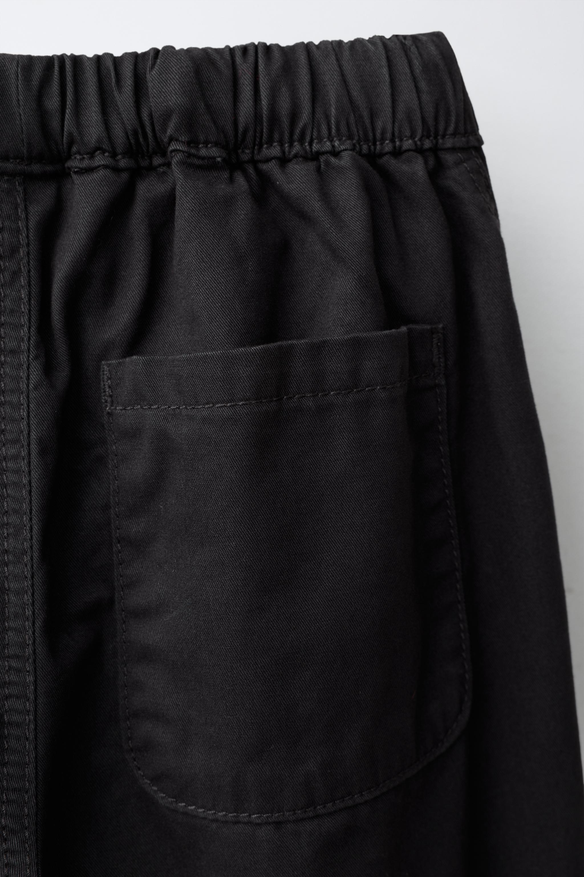 Детские брюки Zara SOLID JOGGER PANTS — фото 4
