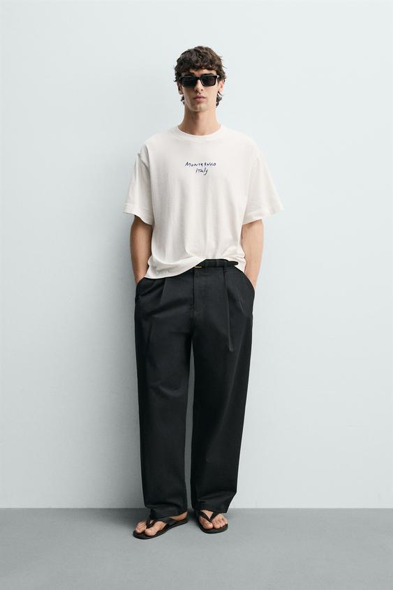 CONTRAST PRINT T-SHIRT from Zara - $39.90