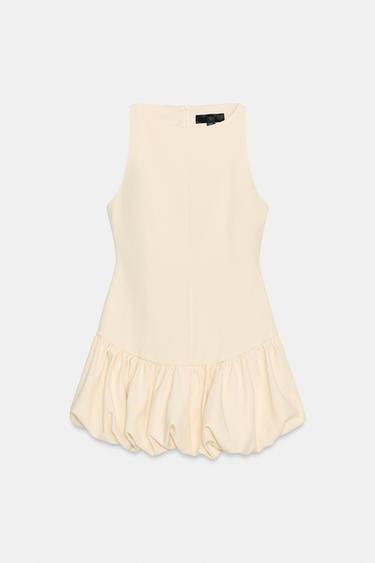 벌룬 점프수트 원피스 - Zara 버터