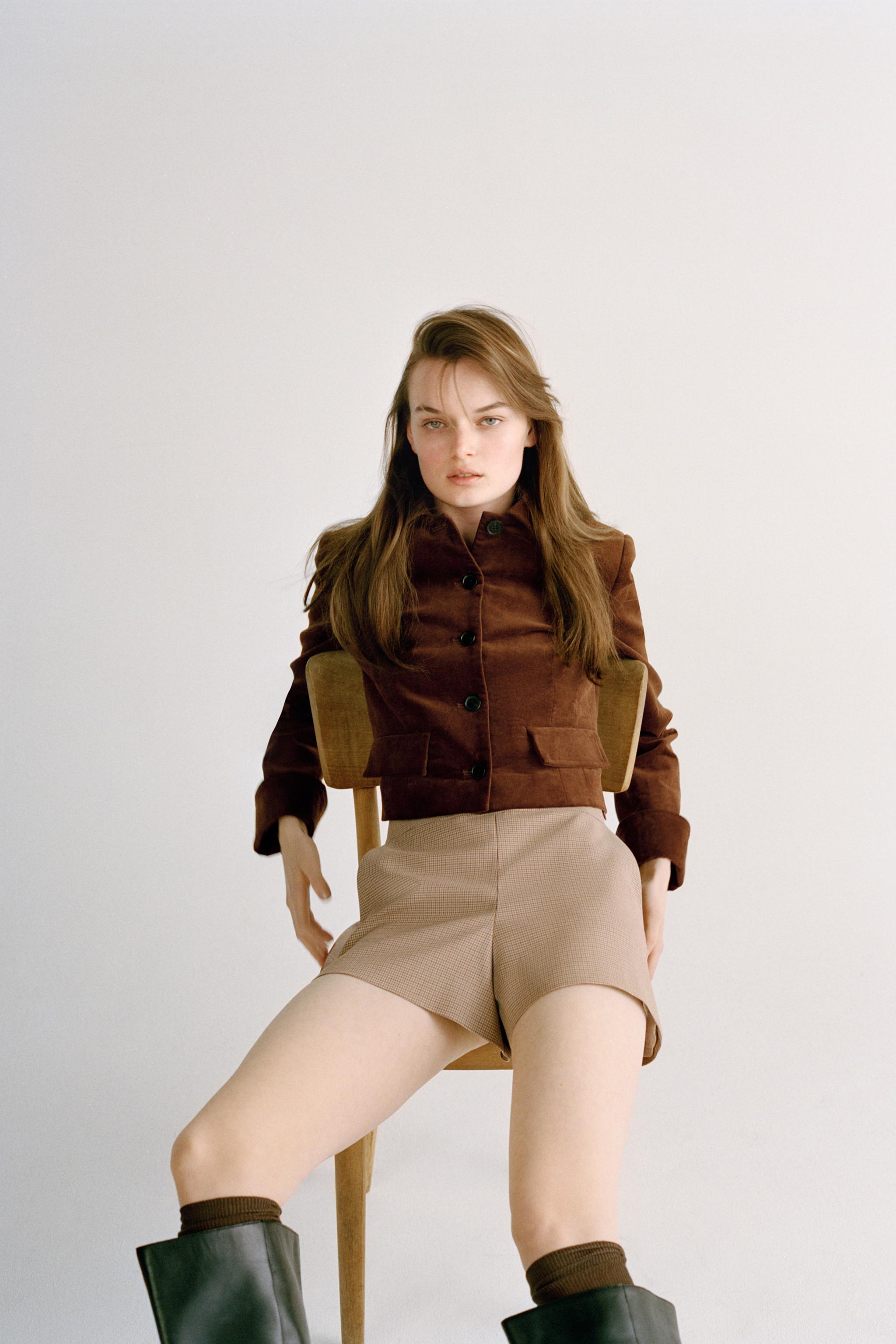 Zara high waisted shorts sales