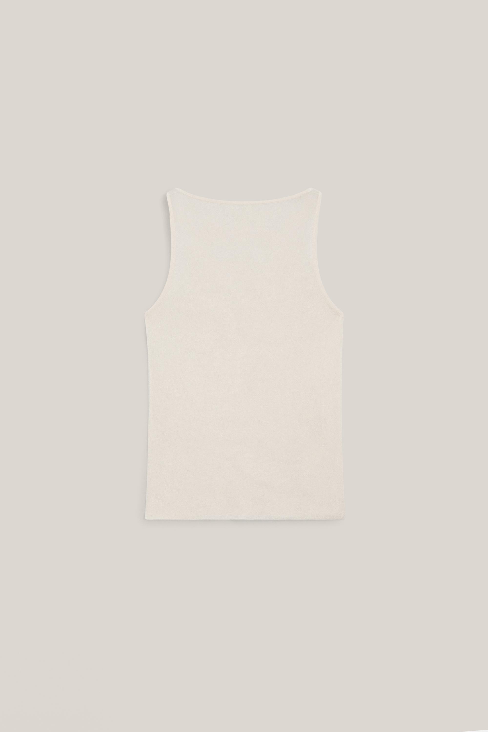 Semi-sheer strappy silk blend top - LIMITED EDITION
