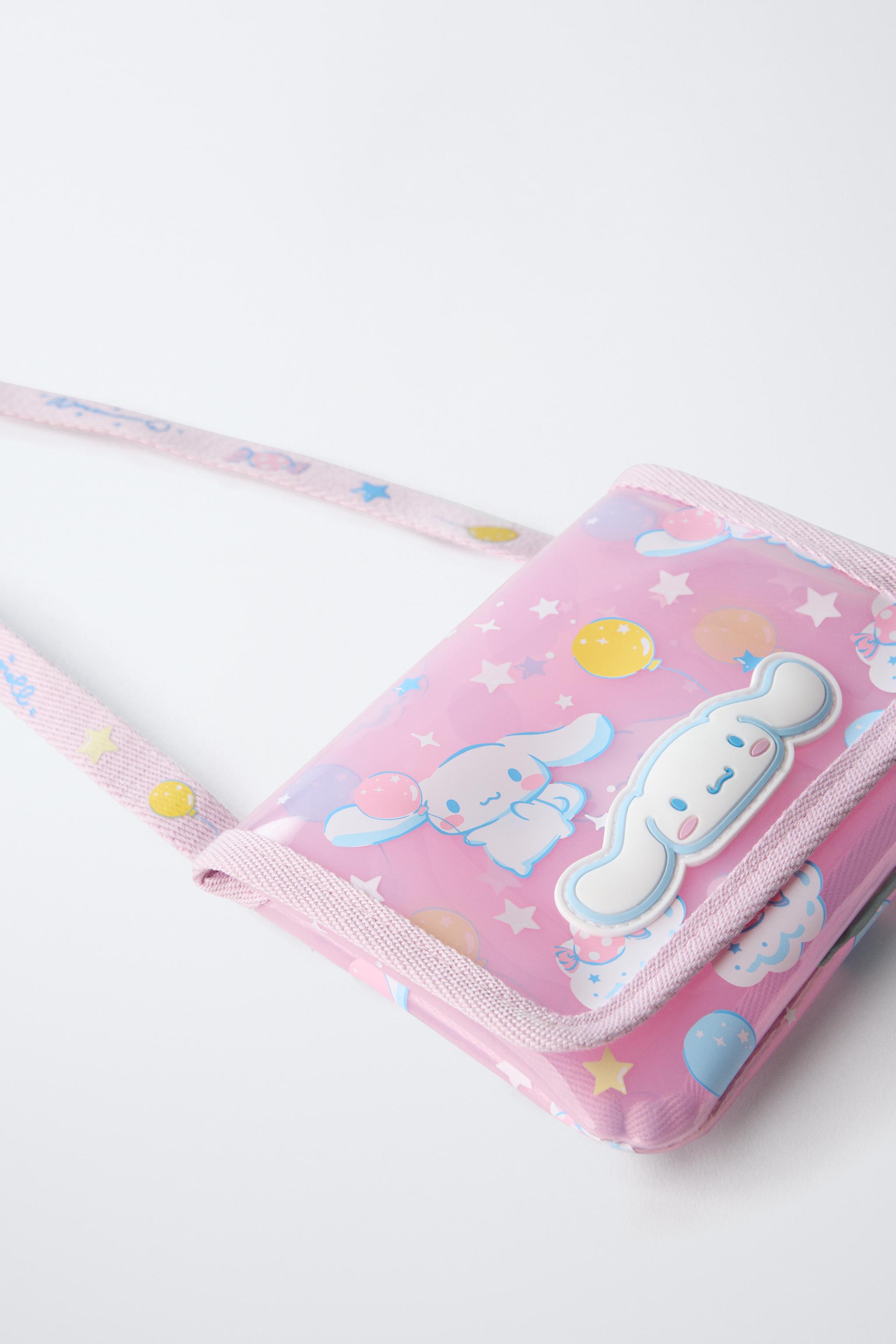 シナモロール©ビニールクロスボディバッグ - ピンク | ZARA Japan / 日本