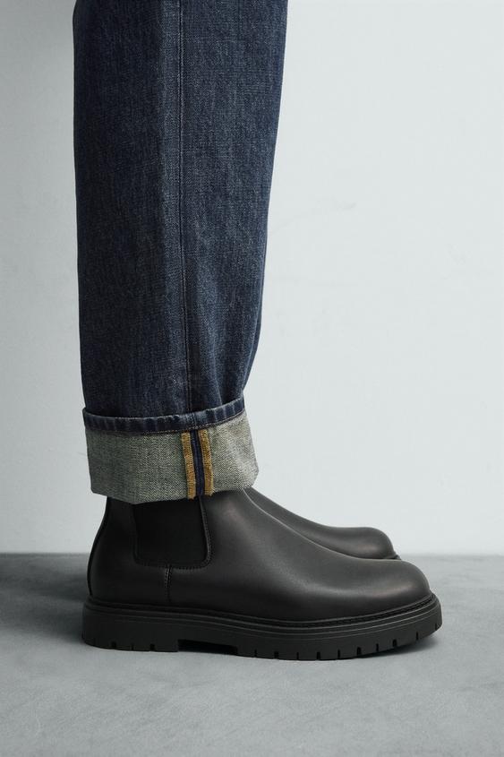 CHUNKY CHELSEA BOOTS - Black by Zara - Image 0