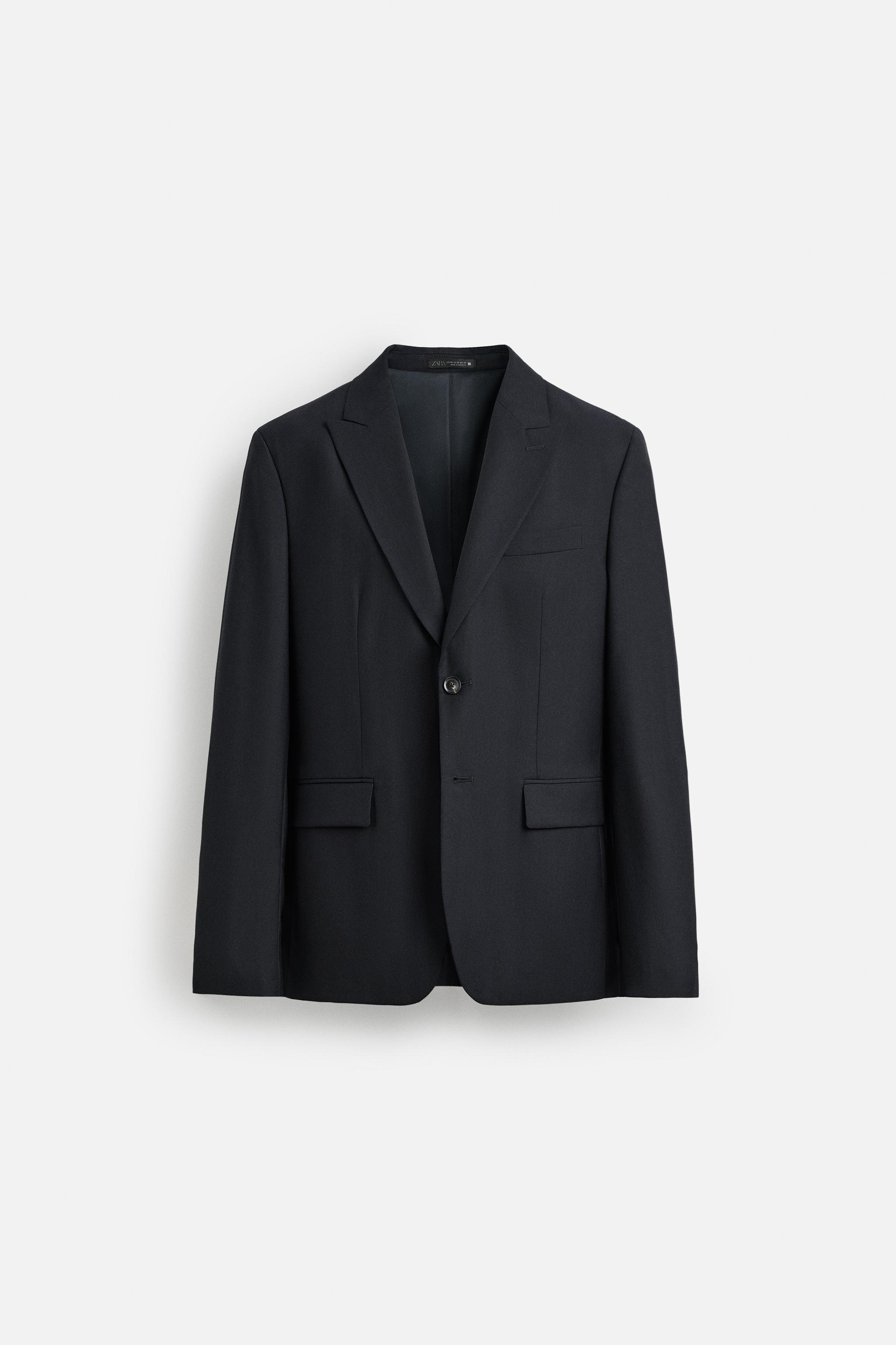 BLAZER COSTUME À CHEVRONS