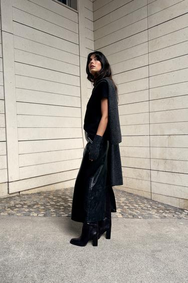 Zara 基本款圍巾 - 灰色