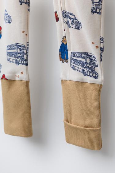 PADDINGTON ™ CONVERTIBLE FOOT SLEEPSUIT - Ecru by Zara - Image 5