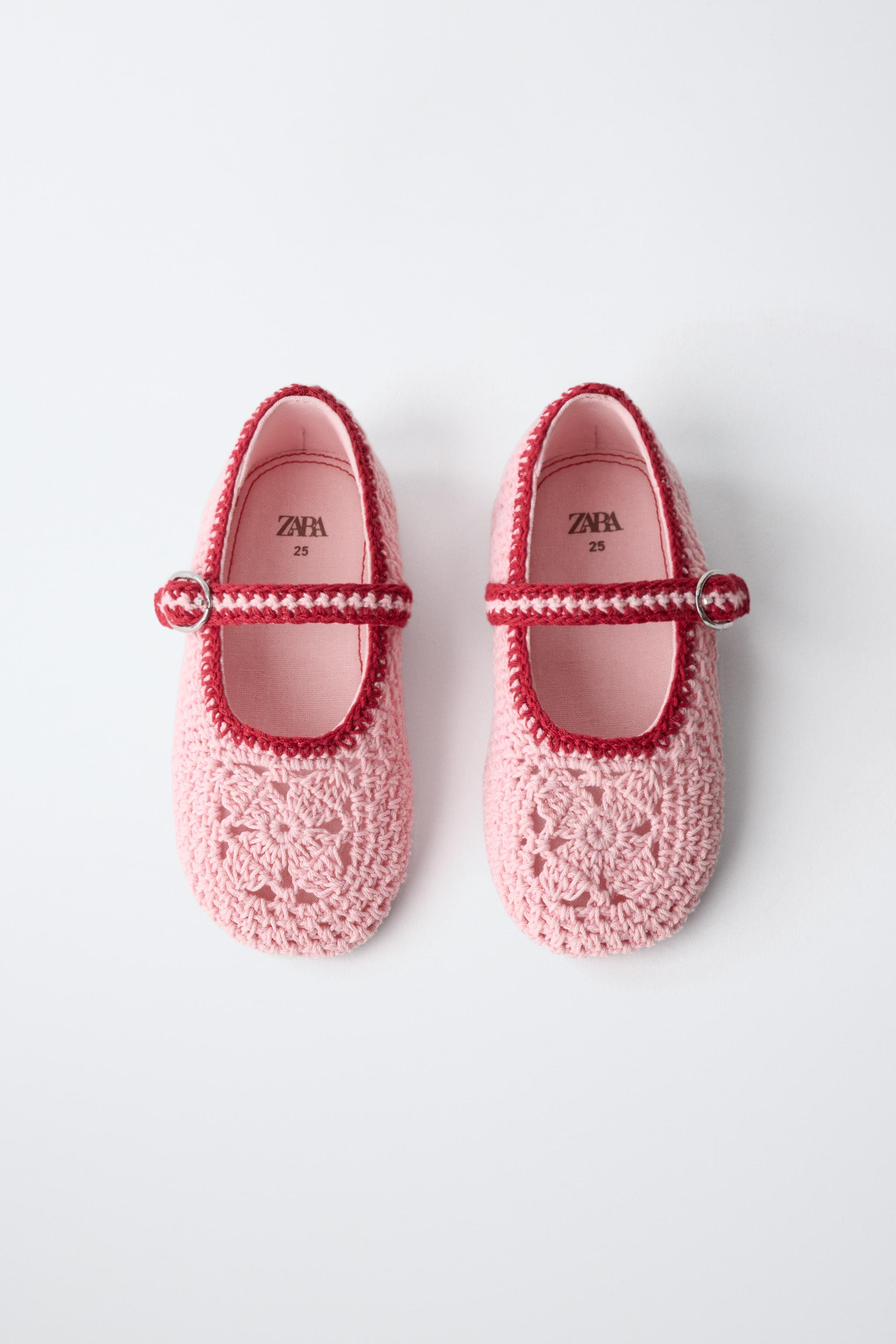 CROCHET BALLET FLATS