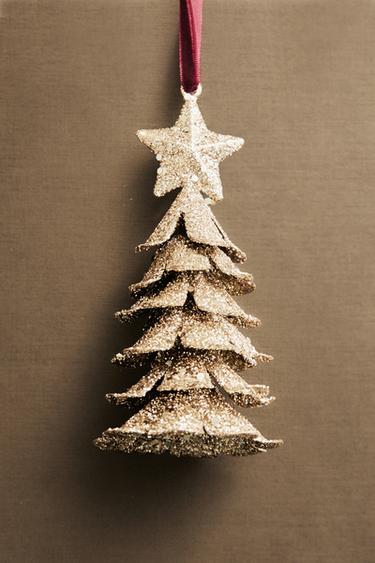 GOLDEN IRON TREE DECORATION - Gold by Zara - Image 4