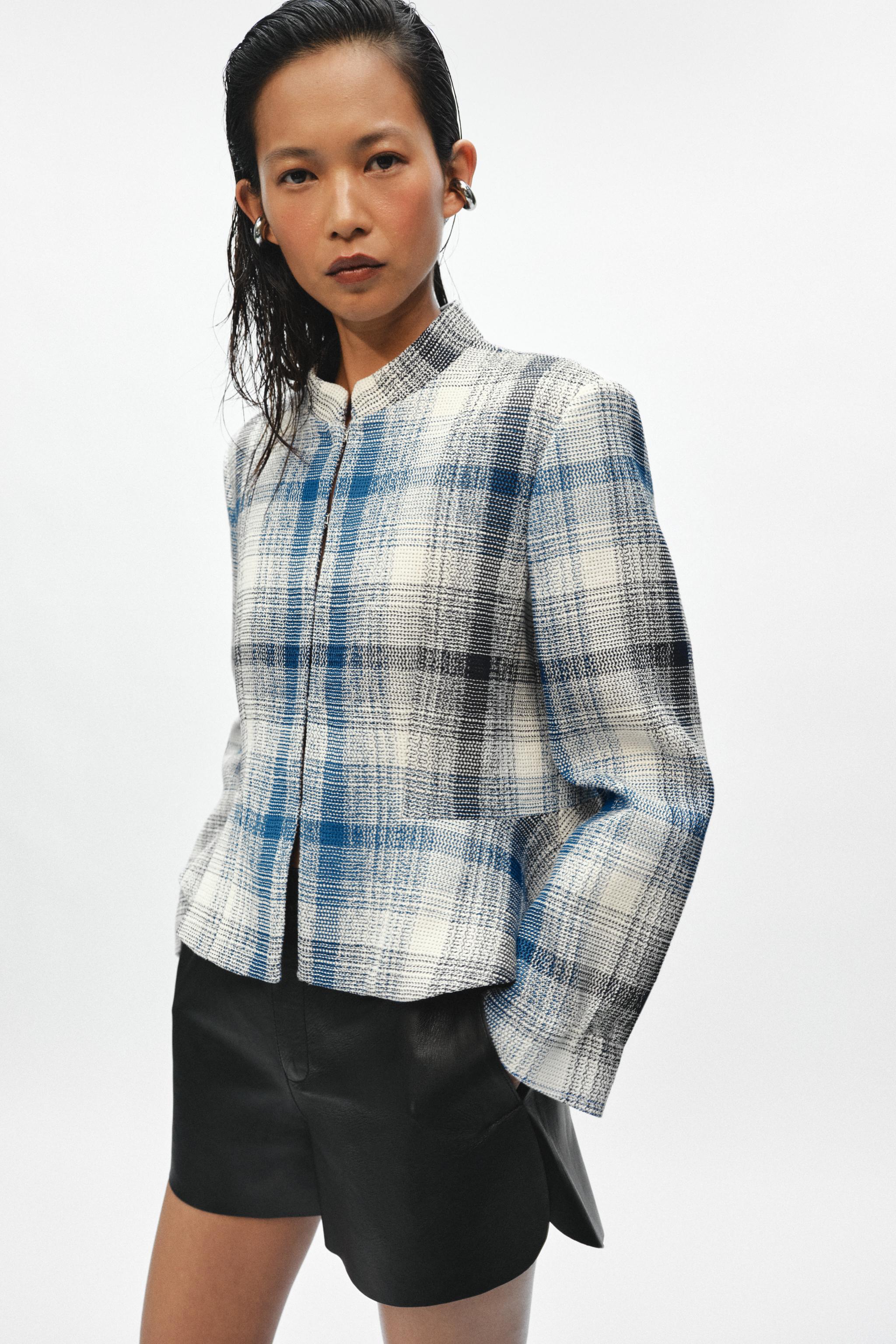 ZW COLLECTION DOKULU PEPLUM BLAZER - Görsel 5