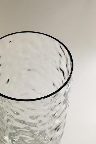TALL TEXTURED ACRYLIC TUMBLER - Green / Blue by Zara - Image 2